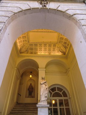 Braschi Palace, Müze Roma, Roma, İtalya'nın dış görünümü