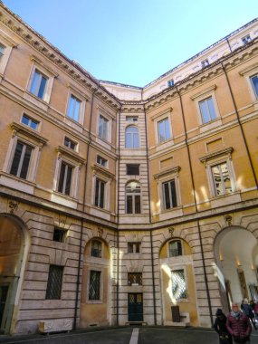 Braschi Palace, Müze Roma, Roma, İtalya'nın dış görünümü