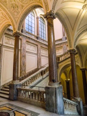 Braschi Palace, Müze Roma, Roma, İtalya'nın iç görünüm