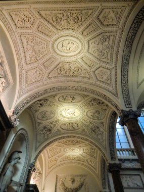 Braschi Palace, Müze Roma, Roma, İtalya'nın iç görünüm