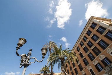 Piazza di Spagna Sokak Lambası, Roma, Roma, İtalya, Avrupa
