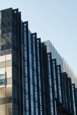 Roma Eur, ayrıntılı bir gökdelenin muhit alan, Euroma2 alışveriş merkezi, Lazio, İtalya.