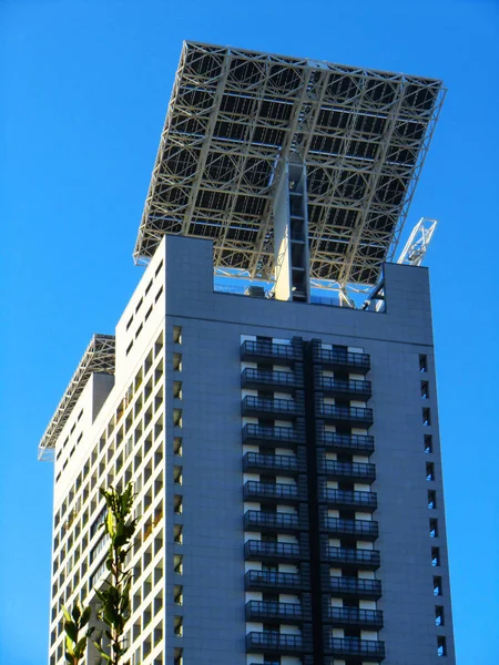 Rome Eur Skyscraper Surrounding Area Euroma2 Shopping Mall Lazio Italy — Stock Photo, Image