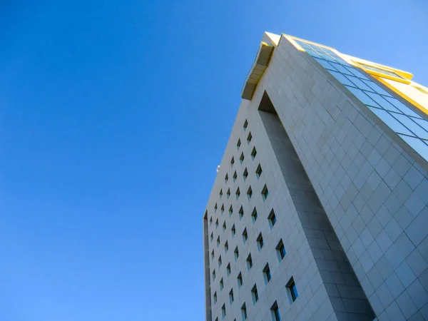 Roma Eur Vista Baixo Arranha Céu Área Circundante Centro Comercial — Fotografia de Stock