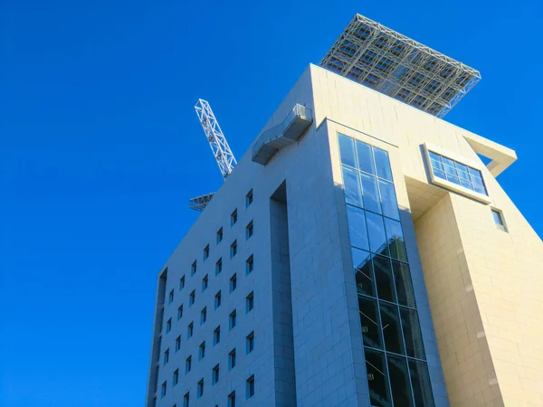 Rome Eur Vue Dessous Gratte Ciel Dans Les Environs Centre — Photo