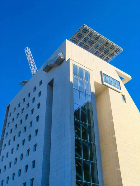 Rome Eur View Skyscraper Surrounding Area Euroma2 Shopping Mall Lazio — Stock Photo, Image