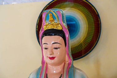 Giac Lam Pagoda 'daki Buddah heykelleri, Ho Chi Minh City Saigon' daki en eski tapınaklardan biri, 1744 yılında inşa edildi, Ho Chi Minh City, Vietnam, 2025.  