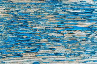 Mavi ahşap doku doğal desenleri ile. Soyut kavram bölünmüş, muhalefet, anlaşmazlık, anlaşmazlık, yaşlılık, zaman, yanılsama. Moda gençlik arka plan doku. Kırık boya.