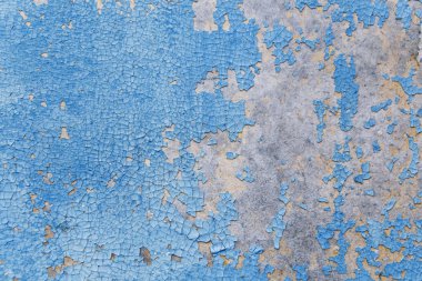 Mavi ahşap doku doğal desenleri ile. Soyut kavram bölünmüş, muhalefet, anlaşmazlık, anlaşmazlık, yaşlılık, zaman, yanılsama. Moda gençlik arka plan doku. Kırık boya.