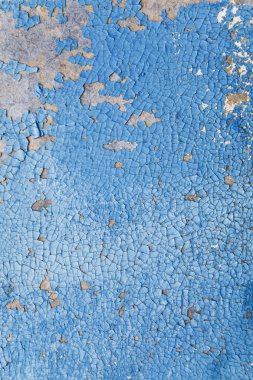 Mavi ahşap doku doğal desenleri ile. Soyut kavram bölünmüş, muhalefet, anlaşmazlık, anlaşmazlık, yaşlılık, zaman, yanılsama. Moda gençlik arka plan doku. Kırık boya.