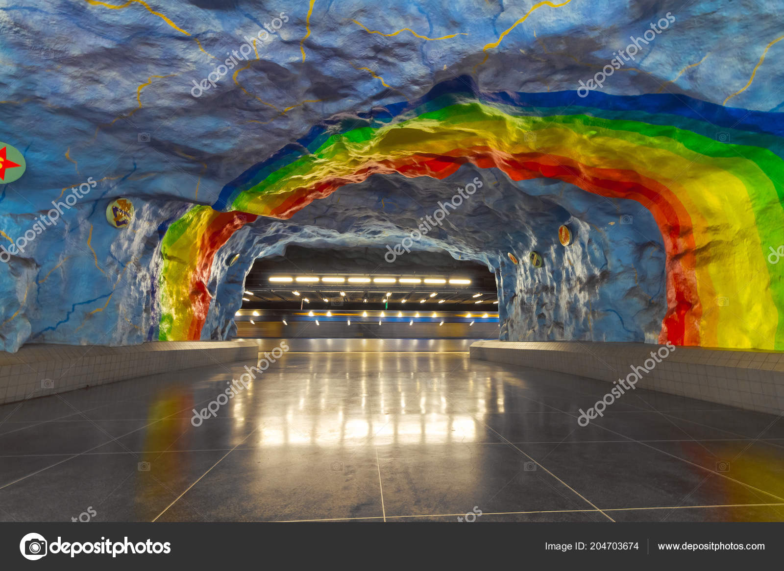 tunnelbanelinjer stockholm