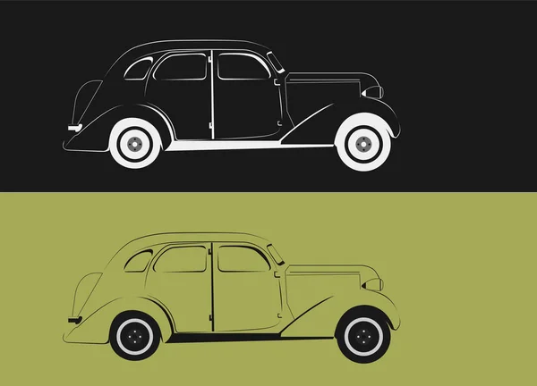 Retro Vintage Klasik Otomobil