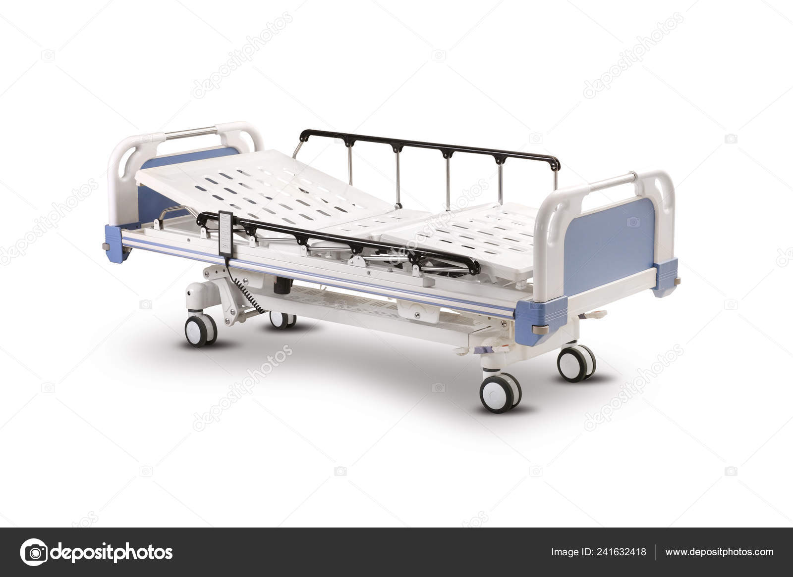 Mobile Hospital Bed White Background Medical Equipment Technology Medical  Hospital Stock Photo by ©Hippo1971 241632418