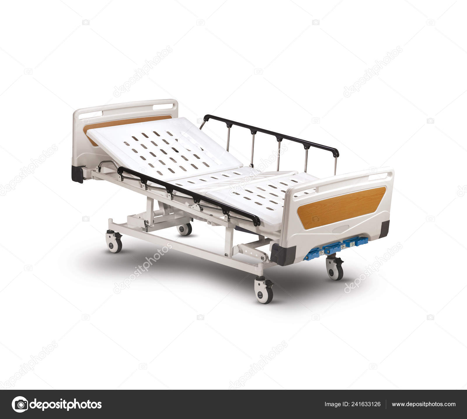 Mobile Hospital Bed White Background Medical Equipment Technology Medical  Hospital Stock Photo by ©Hippo1971 241633126