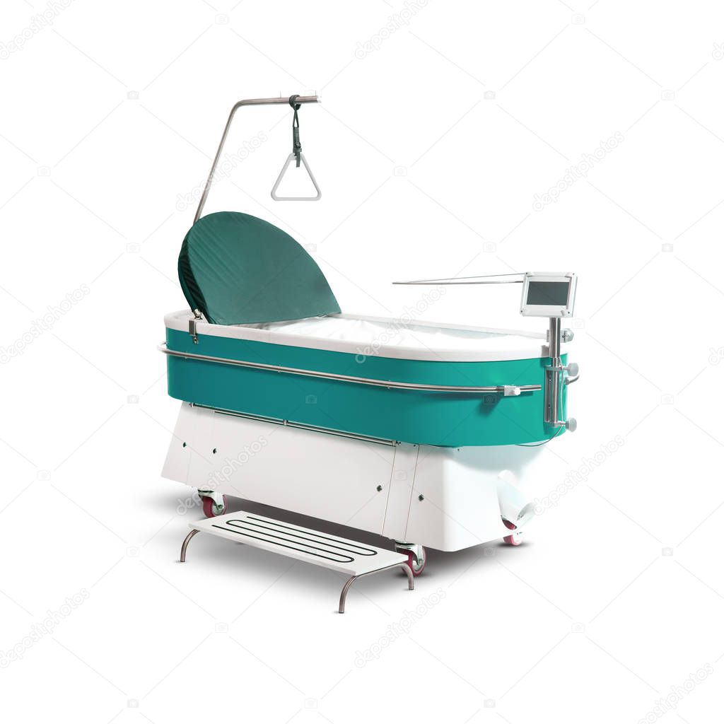 Medical suspended bed for burns and pressure sores.Medical Equipment  