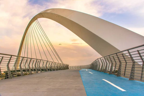 Tolerantie brug Dubai beroemde attractie — Stockfoto