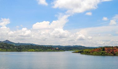 Kerala güzel nehir sahne Wayanad Hill Istasyonu