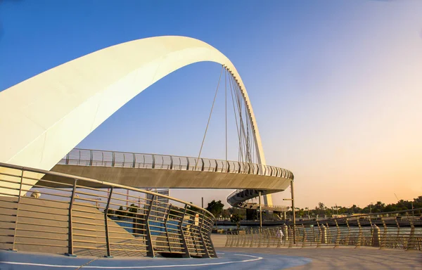 Tolerans Bridge vattenkanalen Dubai — Stockfoto