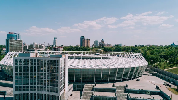 Stadio Olimpico Aprile 2018 Kiev Ucraina Veduta Aerea Della Nsc — Foto Stock