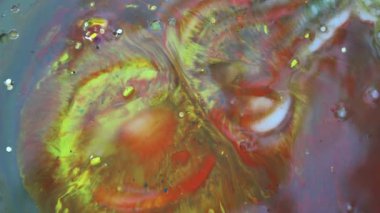 Soyut renkli mürekkep sıvı boya patlayabilir difüzyon Psychedelic patlama hareket