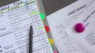 Defter ve kalem: Bu bütçeleme için en eski yöntemdir. Bir bütçe insanlar paralarını üzerinde kontrol duygusu verir.