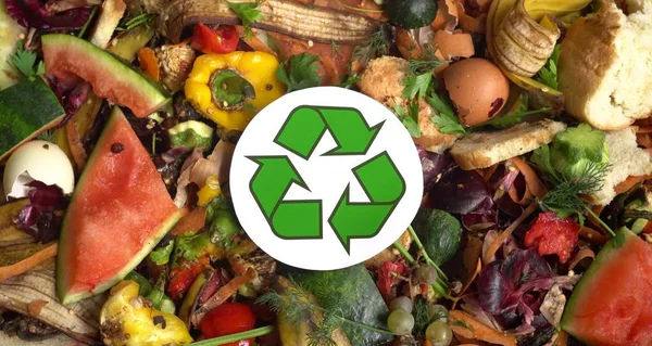 Kompos Dan Sampah Organik Daur Ulang Pengomposan Adalah Alternatif Yang — Stok Foto