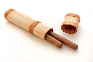 Küba purosu izole görünümü