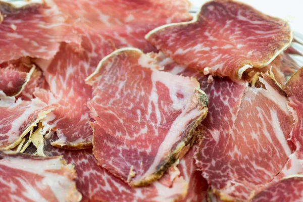 Italian Salami Called Coppa — Stock Photo, Image