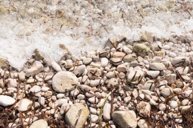 taş görünümlü sahil