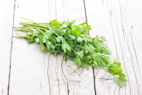 Biyolojik closeup maydanoz yaprakları