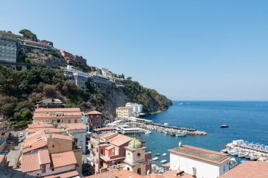 Sorrento Napoli İtalya panorama