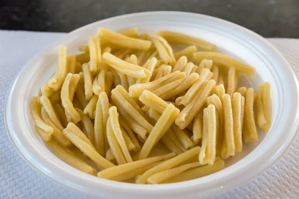 Pasta Wit Zonder Jus — Stockfoto