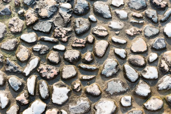 Textur Von Flusssteinen — Stockfoto