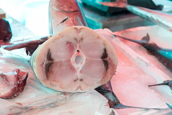 Pescado Mercado Catania — Foto de Stock