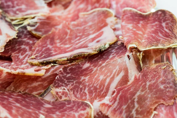 Italian Salami Called Coppa — Stock Photo, Image