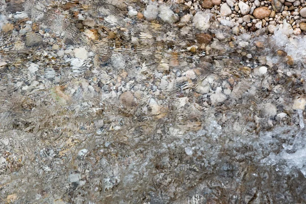 Břeh Texturou Kameny — Stock fotografie
