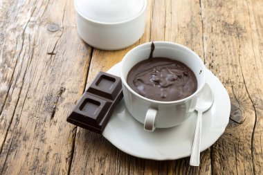 Sıcak çikolatalı fondan Kupası