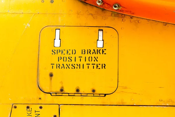 Fuselage Detail Closeup View — Stock Photo, Image