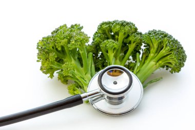 Brokoli stetoscope manzaralı