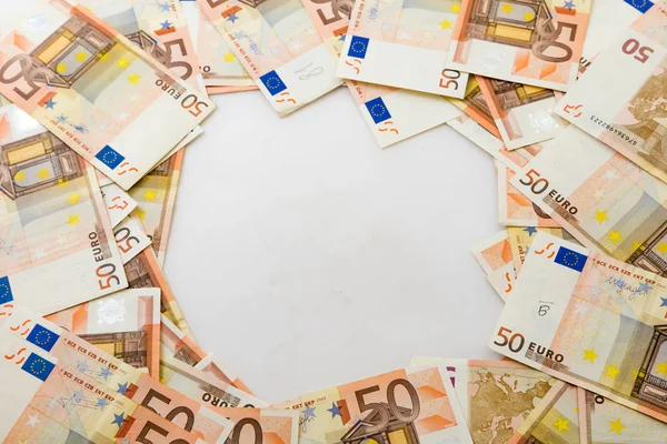 Hromadu Eurobankovek — Stock fotografie