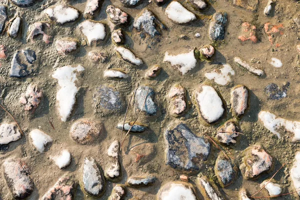 Texture River Stones — Stock Photo, Image