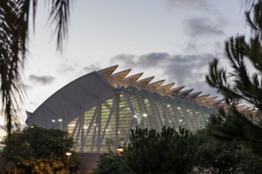 Valencia'da güzel tipik binalar