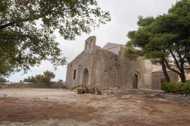 Erice Sicilya İtalya görünümü