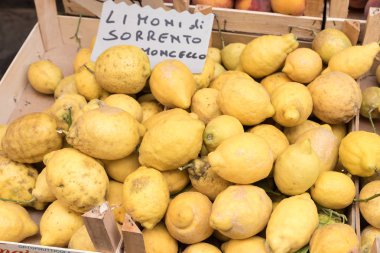 Limoni di Sorrento Napoli İtalya