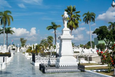 Küba anıtlar sokaklarında