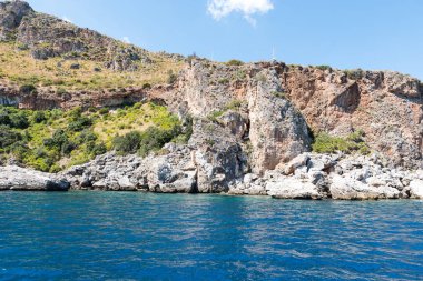 Sicilya kıyıları İtalya