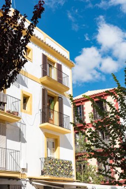 Ibiza güzel tipik binalar