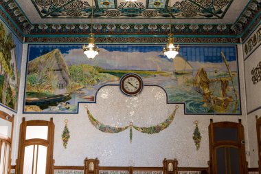 Valencia'da güzel tipik binalar