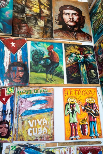 Ruas Cuba Arte — Fotografia de Stock