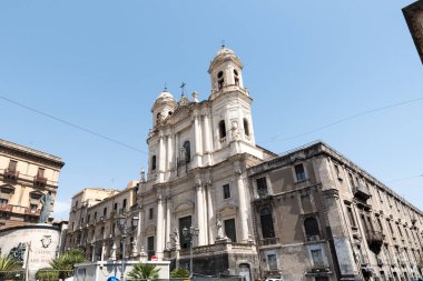 Catania şehri Sicilya İtalya